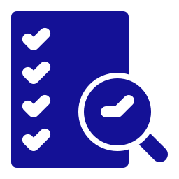 an Icon that shows a completed checklist
