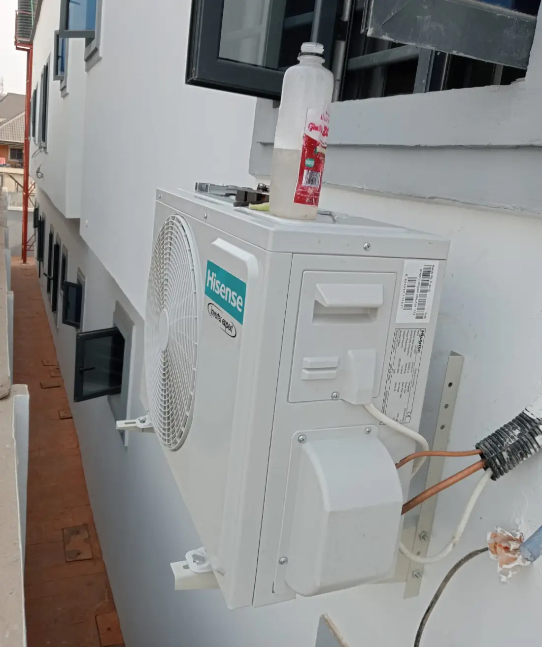 second picture of an air conditioning outdoor unit